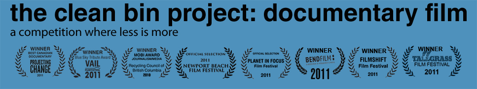 the clean bin project: documentary film